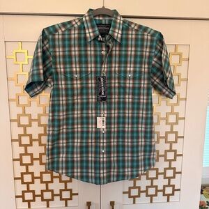 Roughstock Boys Western Shirt - Size L NWT